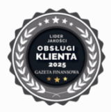 Lider Jakości, Obsługa Klienta, 2025, Gazeta Finansowa, nagroda dla Smartney